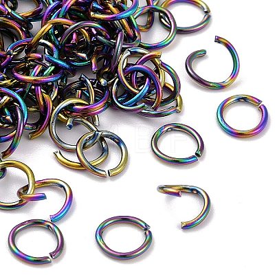 304 Stainless Steel Open Jump Rings A-STAS-E475-01E-1