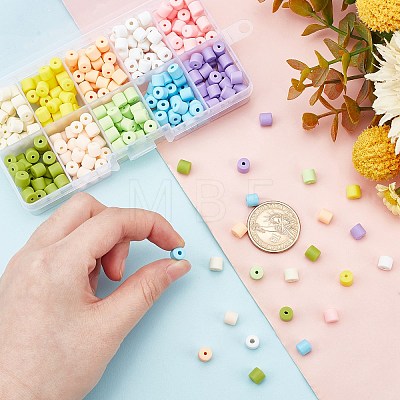 CHGCRAFT 400Pcs 10 Colors Polymer Clay Beads CLAY-CA0001-09-1