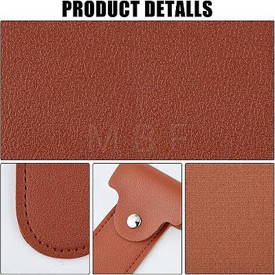 4Pcs PU Leather Razor Sheath AJEW-FH0002-72B-1