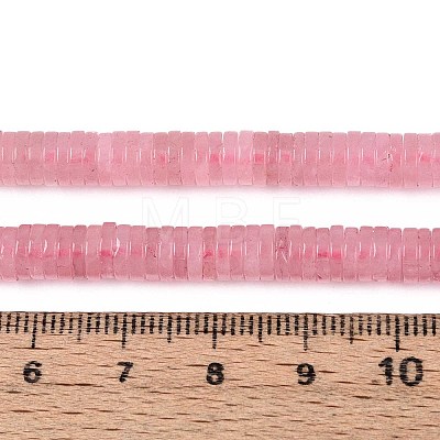 Natural Rose Quartz Beads Strands G-T142-6mm-14-1