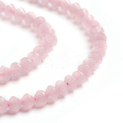 Natural Rose Quartz Beads Strands G-E560-E07-4mm-1