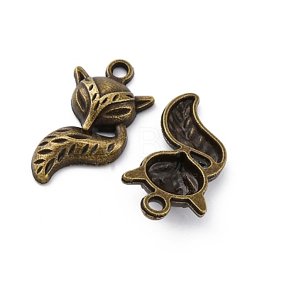 Tibetan Style Alloy Pendants TIBE-R316-043AB-NR-1