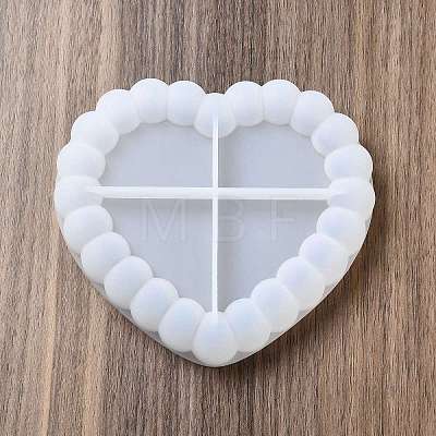 DIY Silicone Geometric Bubble Coaster Molds LS-AJEW-M224-01C-1