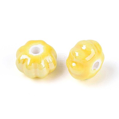 Handmade Porcelain Ceramic Beads PORC-T133-26F-1