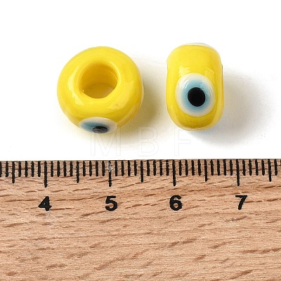 Handmade Evil Eye Lampwork Beads LAMP-A153-08-06-1