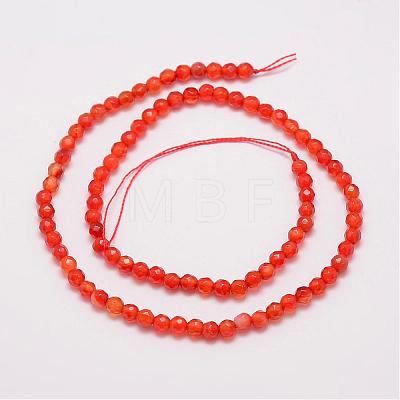 Natural Agate Bead Strands G-G882-4mm-A03-4-1