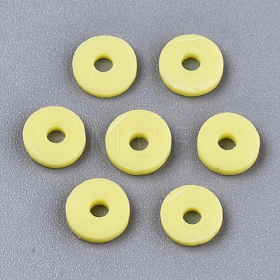 Handmade Polymer Clay Beads LS-X-CLAY-Q251-6.0mm-35-1