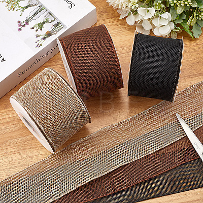 Burlap Lace Rolls OCOR-WH20006-57G-1