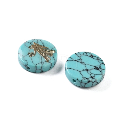 Synthetic Turquoise Beads G-F775-C08-1