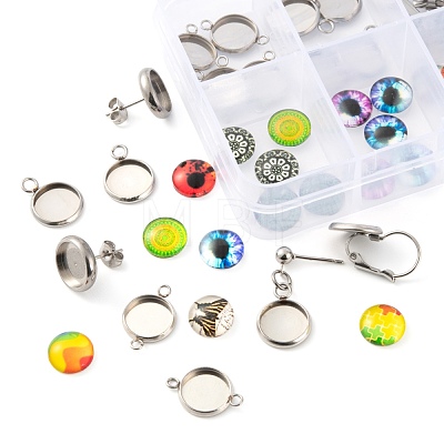 1 Box 60Pcs DIY Jewelry Finding Kit DIY-LS0003-01P-1
