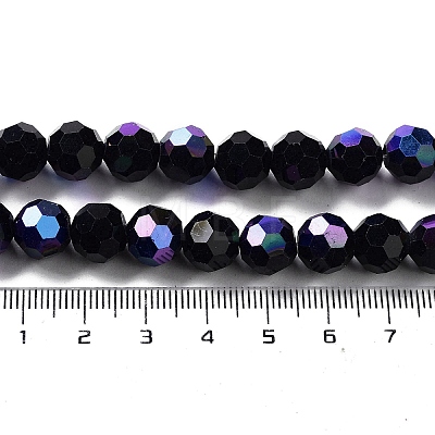 Opaque Glass Beads Strands EGLA-A035-P10mm-L18-1
