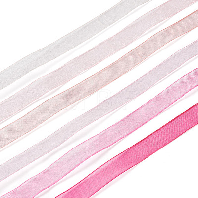 30 Yards 6 Colors Polyester Ribbon OCOR-TAC0028-06A-1