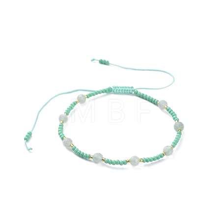 Adjustable Braided Bead Bracelets BJEW-JB04902-01-1