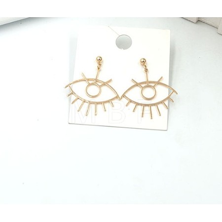 Alloy Ear Studs EJEW-E216-23G-1