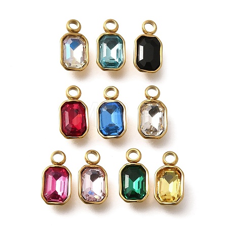 304 Stainless Steel Pendants STAS-Q346-03G-1