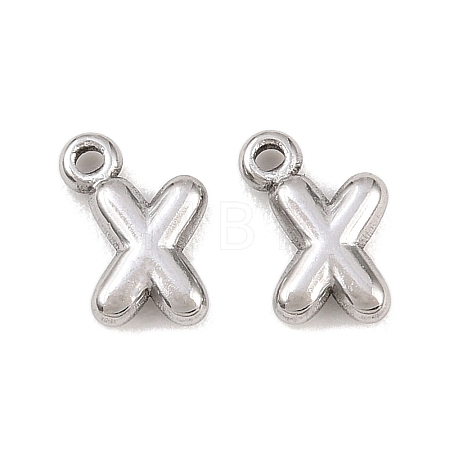 304 Stainless Steel Pendants STAS-S186-12X-P01-1