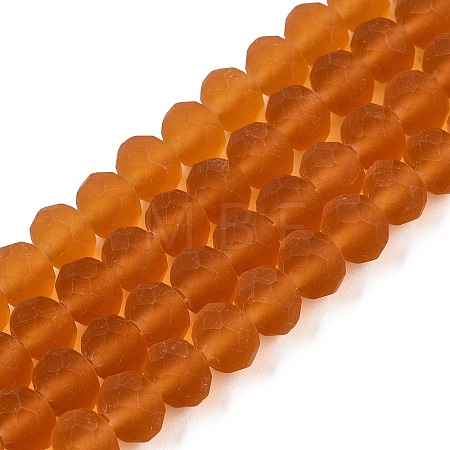 Transparent Glass Beads Strands EGLA-A044-T8mm-MD04-1