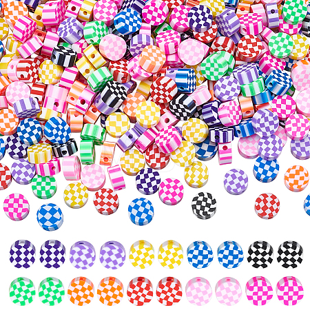 300Pcs Handmade Polymer Clay Beads CLAY-NB0001-77B-01-1