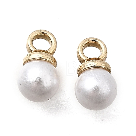 ABS Plastic Imitation Pearl Pendants FIND-H052-01A-04KCG-1