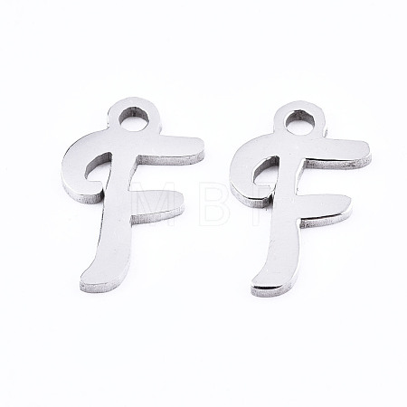 Non-Tarnish 201 Stainless Steel Charms STAS-T044-217P-F-1