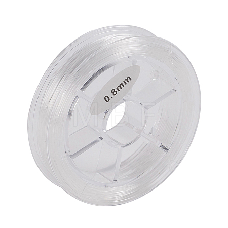 Round Japanese Elastic Crystal String EW-G008-01-0.8mm-1