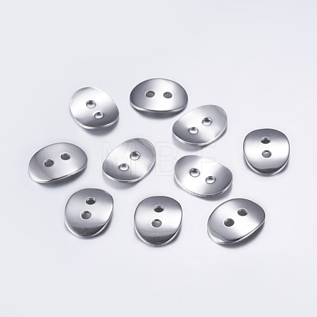 Tarnish Resistant 304 Stainless Steel Buttons X-STAS-L198-04P-1