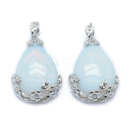 Opalite Pendants G-P393-B08-1
