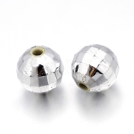 Faceted Acrylic Beads PL643-2S-1