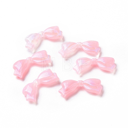 Opaque Acrylic Beads X-OACR-E014-15E-1