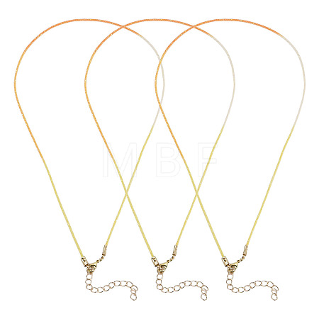 10Pcs Cotton & Metallic Cord Necklace Making NJEW-TAC0055-1