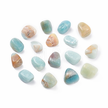 Natural Flower Amazonite Beads G-K302-A07-1
