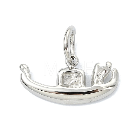 304 Stainless Steel Pendants STAS-A145-03F-P-1