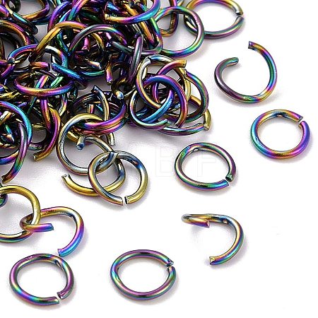 304 Stainless Steel Open Jump Rings A-STAS-E475-01E-1