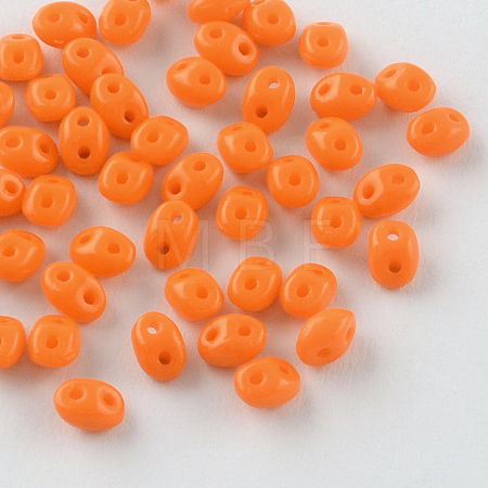 2-Hole Seed Beads GLAA-R159-12-1
