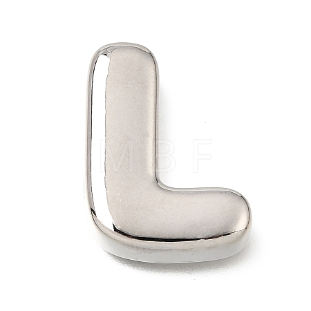 Brass Slide Charms KK-Z163-01P-L-1