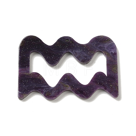 Acrylic Keychain Pendants SACR-S608-04I-02-1