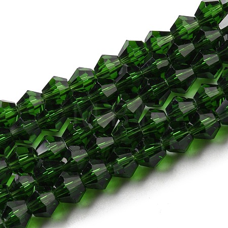 Transparent Glass Beads Strands GLAA-F029-4mm-25-1