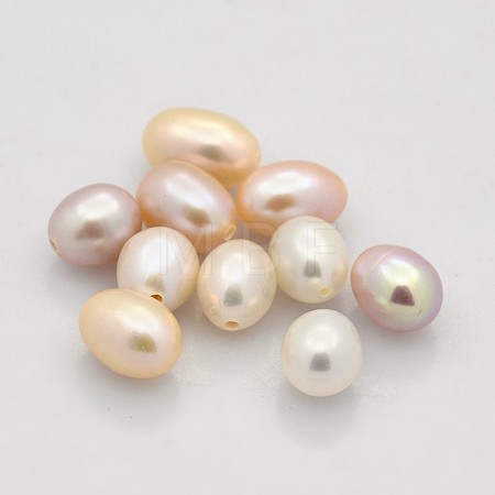 Natural Cultured Freshwater Pearl Beads X-PEAR-M005-M-1