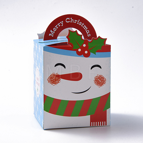 Christmas Theme Candy Gift Boxes X-CON-L024-A01-1