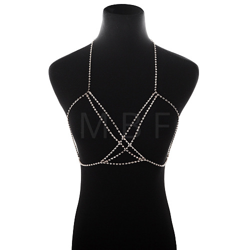 Alloy Rhinestone Claw Body Chains WGD34CE-08-1