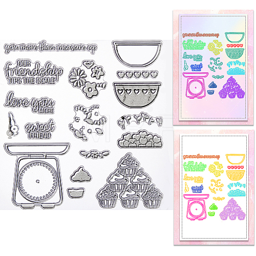 Clear Silicone Stamps DIY-WH0504-64B-1