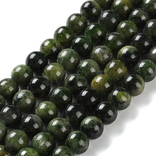 Natural Green Diopside Beads Strands G-NH0031-01B-1