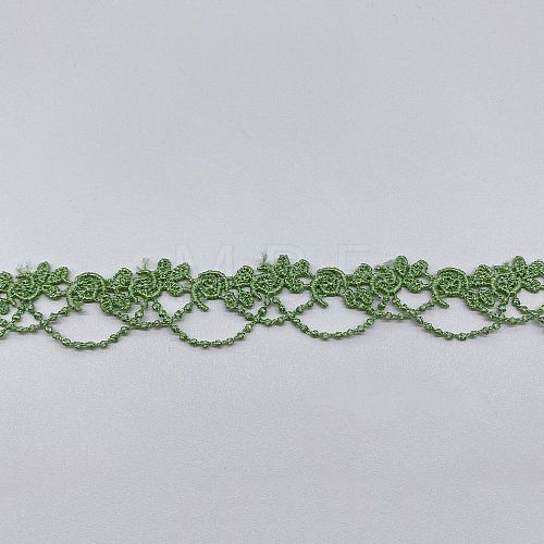 Polyester Lace Trims SENE-PW0017-04E-1