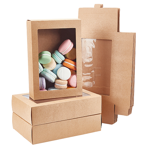 Rectangle Paper Storage Boxes CON-WH0095-21B-1