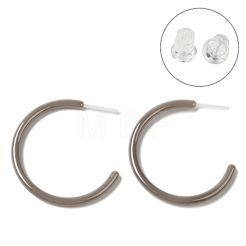 Hypoallergenic Bioceramics Zirconia Ceramic Stud Earrings EJEW-Z023-01L-01-1