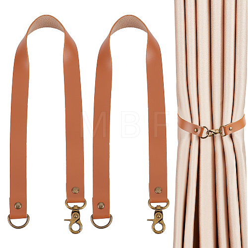 Gorgecraft Leather Curtain Tiebacks AJEW-GF0005-05D-1