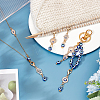 20Pcs Evil Eye Theme Pendant Decorations HJEW-PH0001-77-5