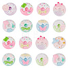 20Pcs Opaque Resin Decoden Cabochons RESI-TA0005-33-3