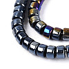 AB Color Plated Opaque Glass Beads Strands GLAA-T026-2x4mm-P01-3
