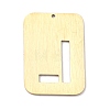 Ion Plating(IP) 304 Stainless Steel Pendants STAS-K216-49L-G-3